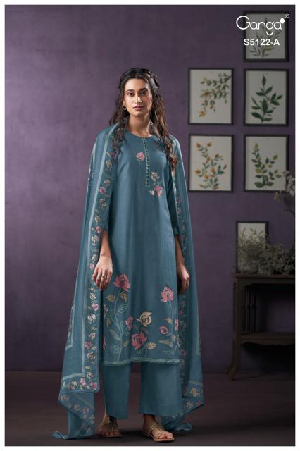 Ganga naila 5122 dress material wholesale market in dadar